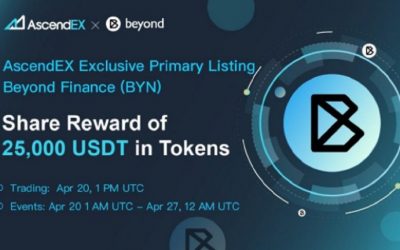 Beyond Finance Listing On Ascendex