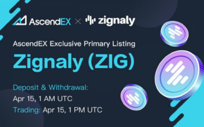 Zignaly Lists on AscendEX