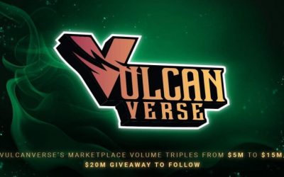 VulcanVerse’s Marketplace Volume Triples From $5m to $15m, $20M Giveaway to Follow