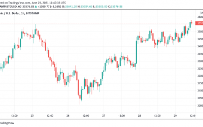 Bitcoin price nears $36K as altcoins make 10% gains