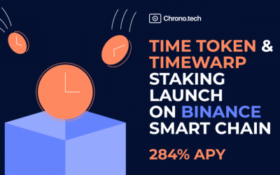 TIME Tokens and TimeWarp Staking Launch on Binance Smart Chain