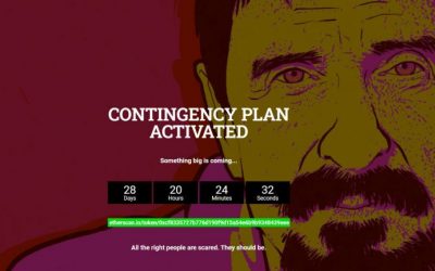 Mysterious John McAfee Website Appears for Two Days — Whackd Token Climbs Over 700%