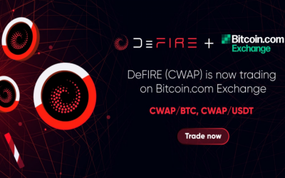 DeFire (CWAP) Token Is Now Listed on Bitcoin.com Exchange