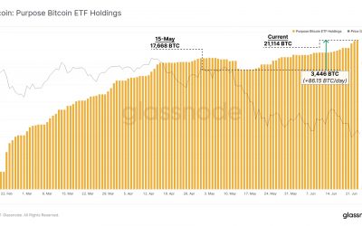 World’s first Bitcoin ETF adds $3M per day throughout BTC price dip