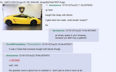 We tracked down the original Bitcoin Lambo guy