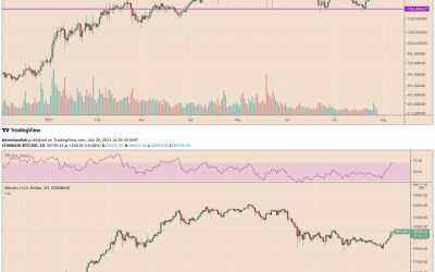 Ethereum pares gains, Bitcoin pushed under $40K as the Fed is set to reveal tapering plans