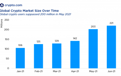 Crypto population doubled to over 200M users since January, report says