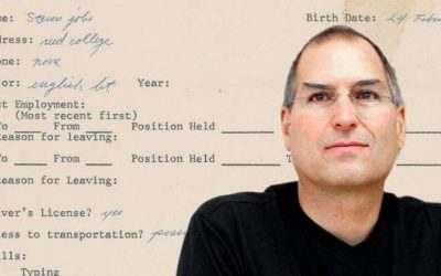 Steve Job’s Physical Job Application and Mirror Copy in NFT Form to Faceoff on the Auction Block