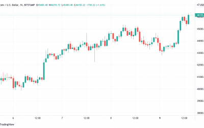 Bitcoin ‘awaiting second leg of bull market’ as BTC price hits $46K 3-month highs