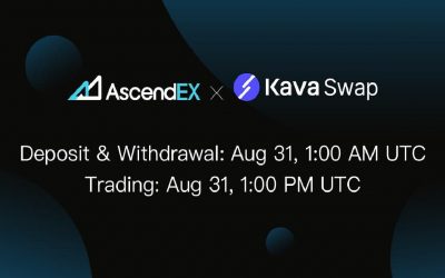 Kava Swap Lists on AscendEX