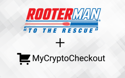 Rooter-Man and MyCryptoCheckout Partner to Enable Customers to Spend Digital Currencies