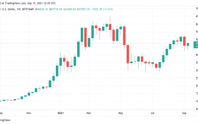 Bitcoin has now been above $10K for a whole year