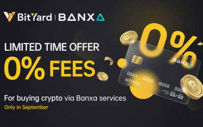 BitYard Has Partnered With Banxa to Expand Fiat Money Deposit Methods Supporting Major Currencies