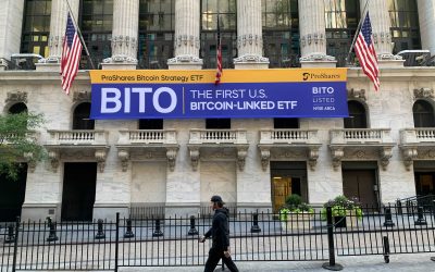 ProShares Bitcoin Futures ETF Rises 3% in Debut