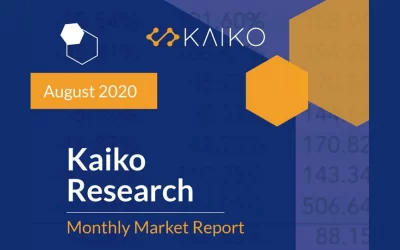 Kaiko Research: Monthly Market Report August 2020