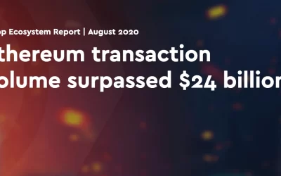 DappRadar: Dapp Ecosystem Report August 2020