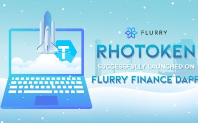 rhoToken Successfully Launched on Flurry Finance DApp