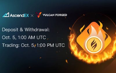 Vulcan Forged Lists on AscendEX