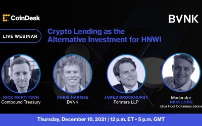 [SPONSORED] Crypto Lending as the Alternative Investment for HNWI