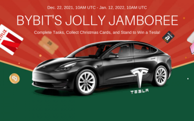 Bybit’s Jolly Jamboree: Trade and Win Tesla Model 3, iPhone 13 and More