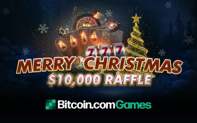 Bitcoin.com’s Crypto Casino Conducts Christmas Raffle with Cash Prizes Worth $10,000