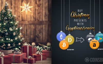 Buy Christmas Presents From Top Brands With Over 100 Cryptocurrencies on Coinsbee