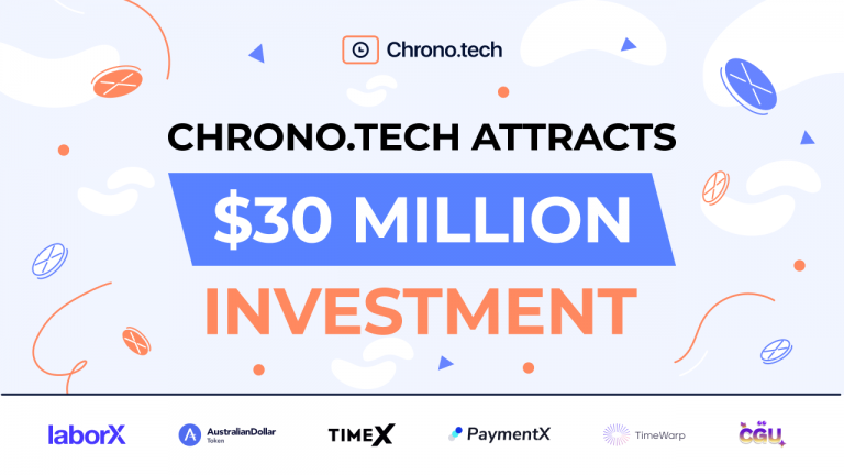 Chrono․Tech Attracts $30 million Investment