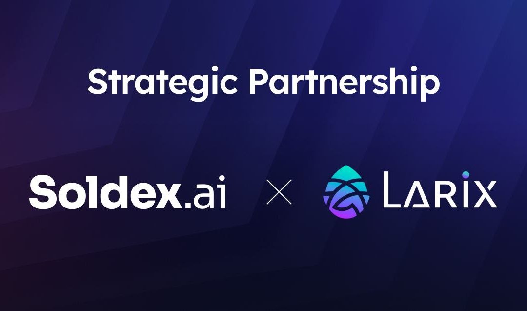 Soldex, Solana-built Decentralized Exchange Partners with Larix Protocol