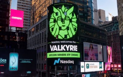 The Valkyrie Bitcoin Miners ETF (WGMI) debuts on Nasdaq