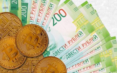 Ruble-denominated Bitcoin volumes hit 9-month high as ruble plummets
