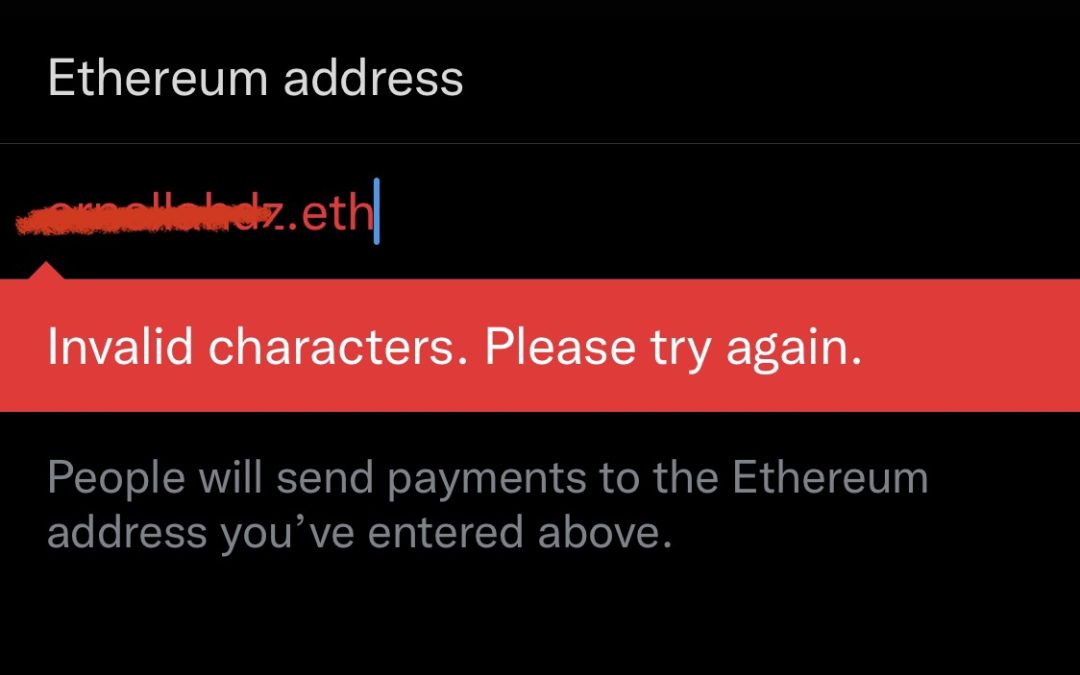 Twitter enables users to give and receive Ethereum tips natively
