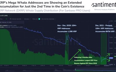 XRP ‘mega whales’ scoop up over $700M in second-biggest accumulation spree in history