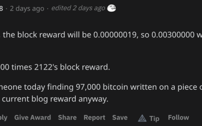 Redditor stashes away BTC worth $100 for 100 years in public library