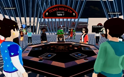 Who’s Using the Metaverse? Poker Players in Decentraland