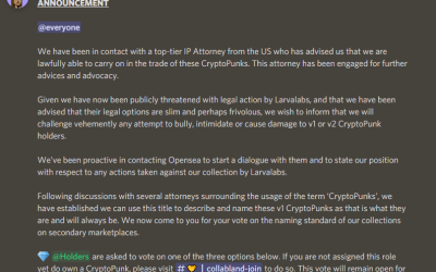OpenSea once again delists CryptoPunks v1 as legal battle heats up