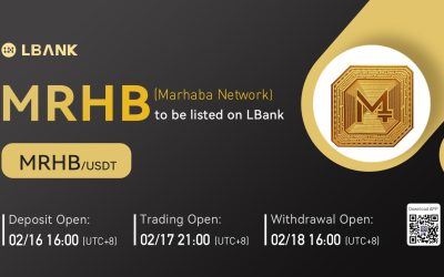 LBank Exchange Will List Marhaba Network (MRHB) on February 17, 2022