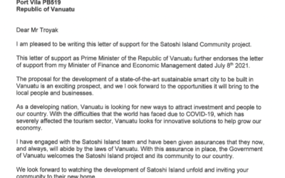 Vanuatu Prime Minister says yes to Satoshi Island crypto project