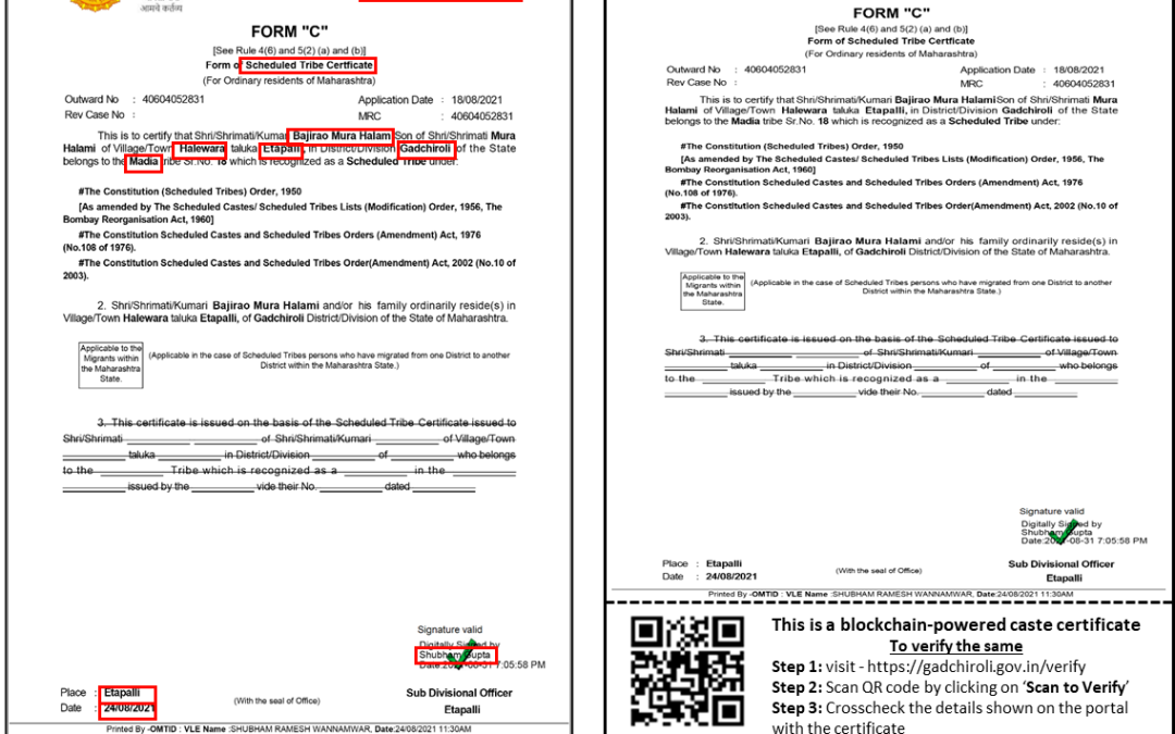 Indian state gov’t uses Polygon to issue verifiable caste certificates
