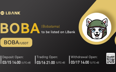 Bobatama (BOBA) Is Now Available for Trading on LBank Exchange