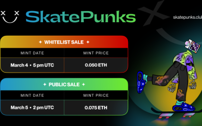 Skate Punks Club NFT Sales – March 4 and 5, 2022