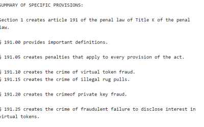 NY Sen. Thomas proposes to criminalize rug pulls and other crypto frauds