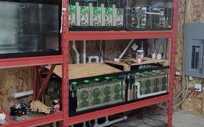 Water great idea! Bitcoin mining heats this swimming pool