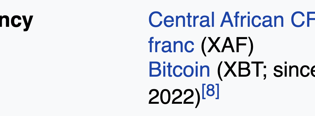 Central African Republic will adopt Bitcoin as legal tender: Report