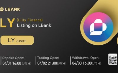 LBank Exchange Will List Lilly Finance (LY) on April 2, 2022