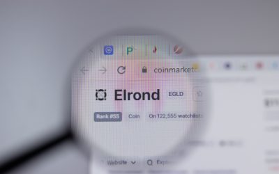 Why is Elrond up by more than 18% today?