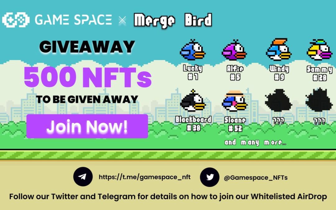 Game Space Releases Merge Bird on Its GameFi-as-a-Service (GaaS) Platform