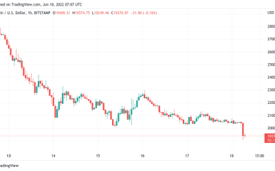 Bitcoin price falls below $20K for first time since 2020, Ethereum dips under $1K