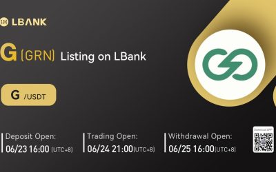 GRN (G) Is Now Available for Trading on LBank Exchange