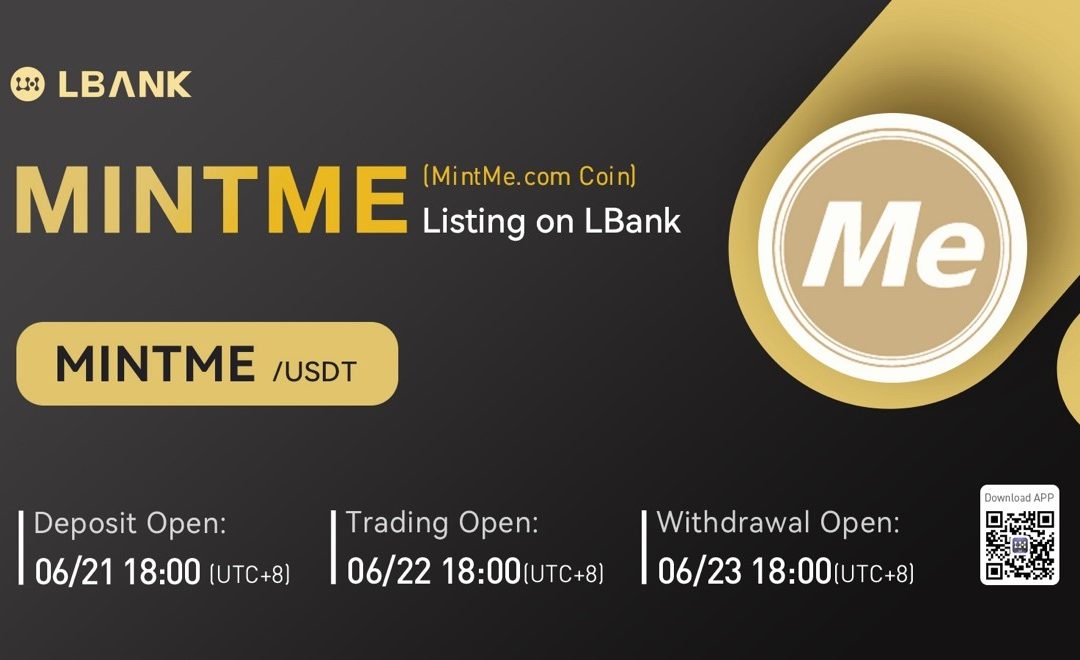 LBank Exchange Will List MintMe․com Coin (MINTME) on June 22, 2022