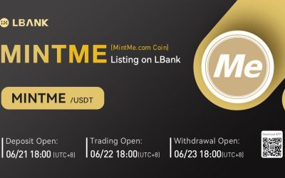 LBank Exchange Will List MintMe․com Coin (MINTME) on June 22, 2022